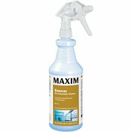 MIDLAB Maxim Banner Enzymatic Cleaner 1 Gallon Fresh Scent SP712, 4PK 071200-41